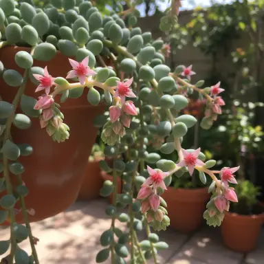 Burro's Tail — Flowers
