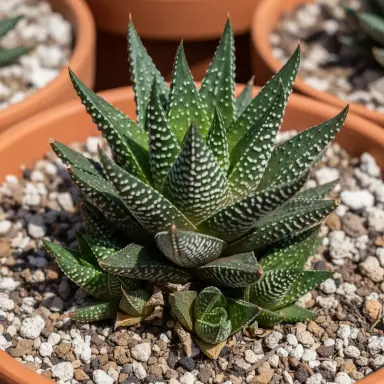 Zebra Haworthia — Growth form