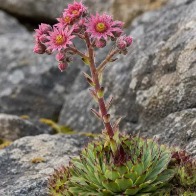 Hens and Chicks — Flowers