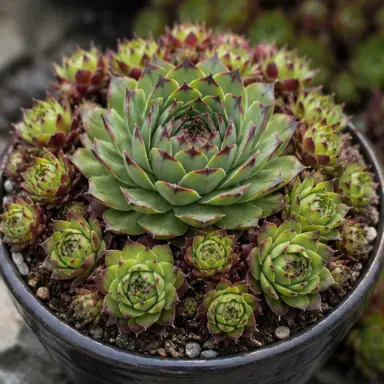 Hens and Chicks — Whole plant