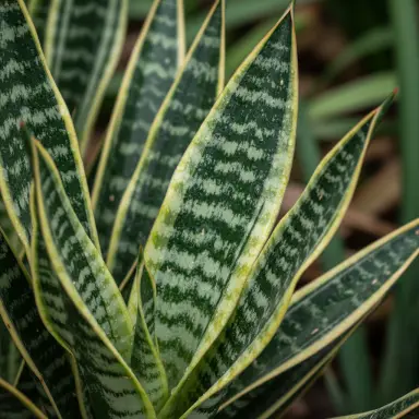 Snake Plant — Leaf detail